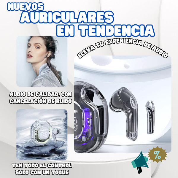 💎Eleva tu experiencia al máximo: auriculares inalámbricos+ Envío Gratis