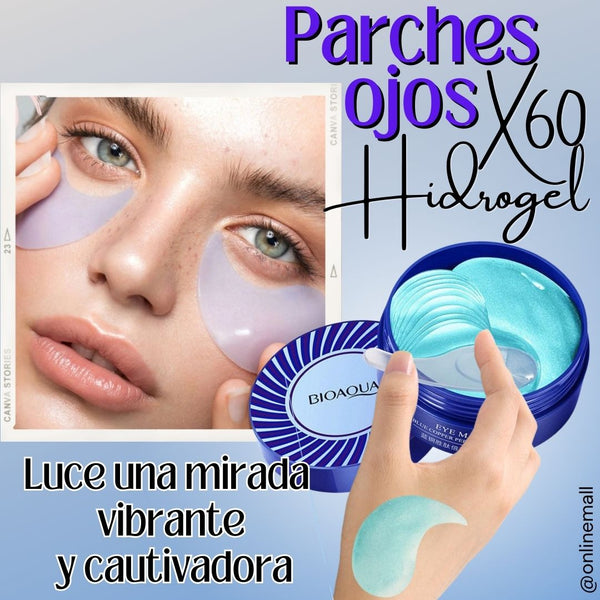 💦Dale un respiro a tu piel: Parches de Hidrogel x60und + Envío Gratis