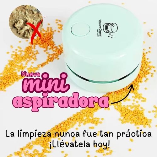 🍃Novedosa mini aspiradora pórtatil +Envío Gratis
