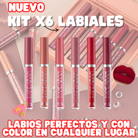 💄SUPER KIT X6 LABIALES EN PROMO + ENVÍO GRATIS