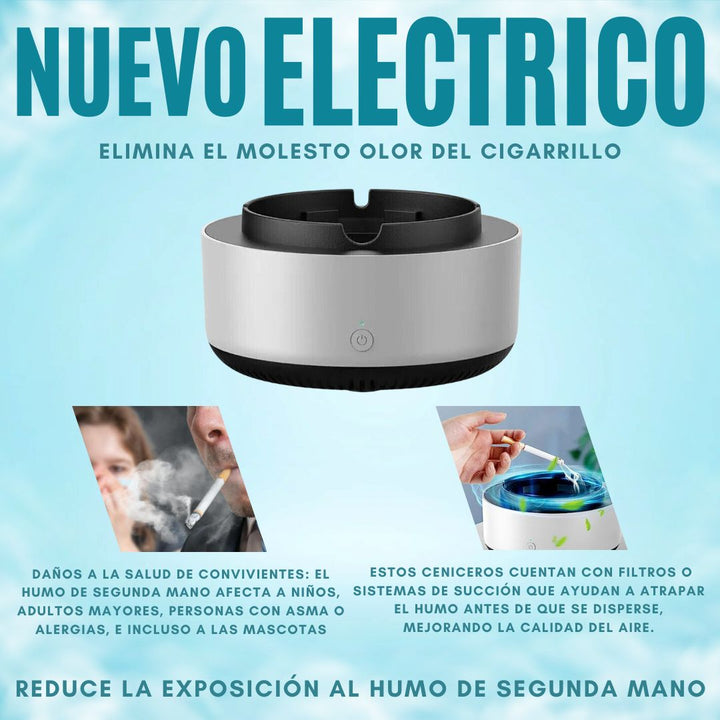 💨Cenicero inteligente que protege tu hogar del olor a tabaco ⭐+ ENVÍO GRATIS