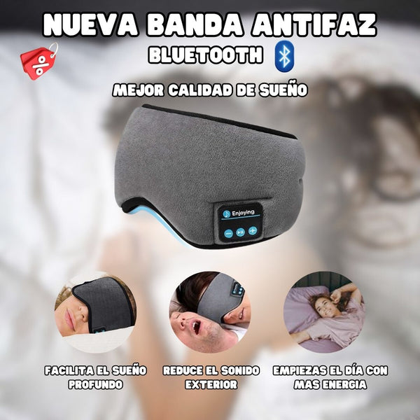 🎧Relájate y Descansa: Antifaz para Dormir con Sonido Inalámbrico y Comodidad Total 😴+ Envío gratis