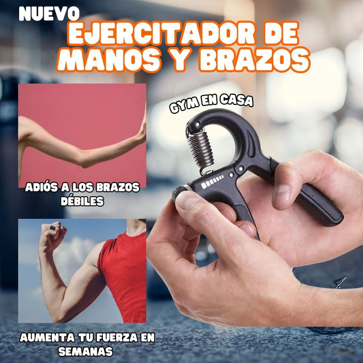 🔥Duplica tu fuerza: Ejercitador de manos y brazos con Envío Gratis