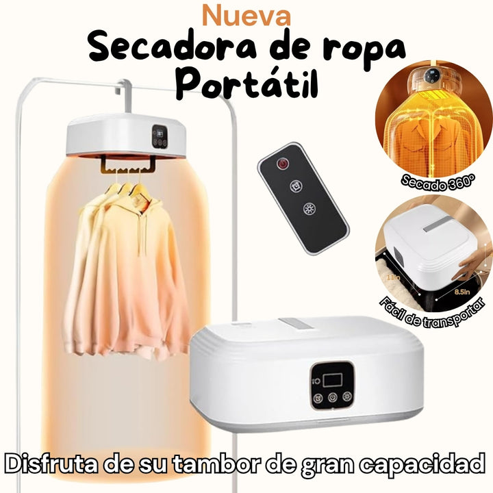 🤩Sin complicaciones: Secadora de ropa portátil + Envío Gratis