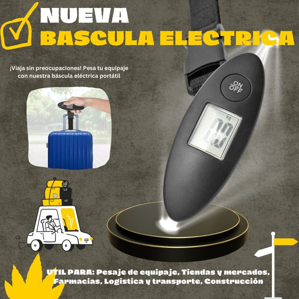 NUEVA⚖️ Bascula para Maletas🧳 + Envío gratis