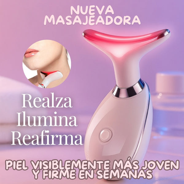 ✨Dile sí a una piel tonificada | Masajeadora facial LED + Envío Gratis