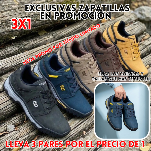 MEGA PROMOCIÓN 3X1💥NUEVAS ZAPATILLAS PARA CABALLERO😲+ ENVÍO GRATIS