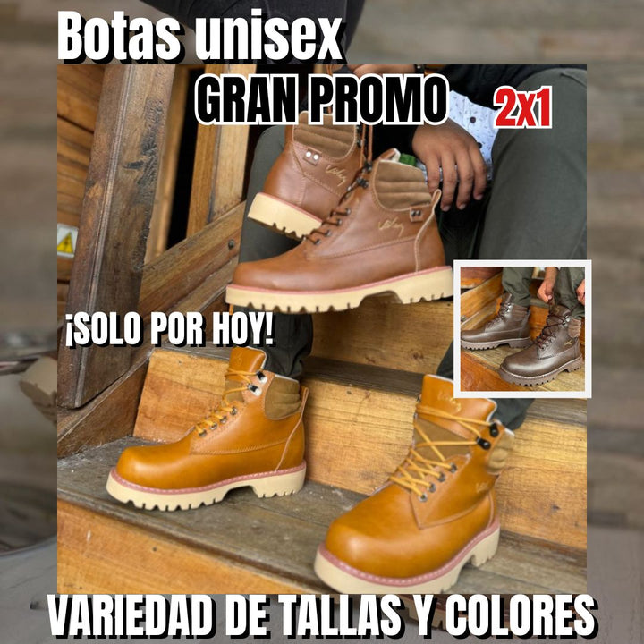 Nuevas Botas Unisex 2x1 en promoción + Envío Gratis