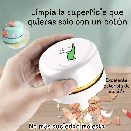 🍃Novedosa mini aspiradora pórtatil +Envío Gratis