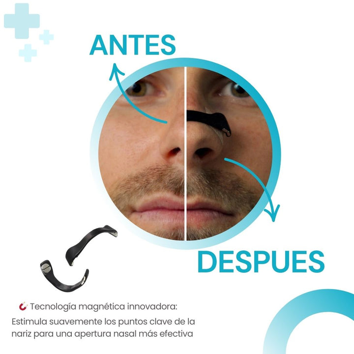 💨Más Aire, Menos Esfuerzo: La Solución Natural 👃🏻para una Respiración Fluida (Tiras Nasales con Imán)