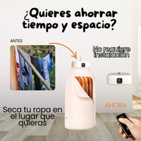 🤩Sin complicaciones: Secadora de ropa portátil + Envío Gratis
