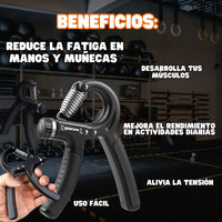 🔥Duplica tu fuerza: Ejercitador de manos y brazos con Envío Gratis