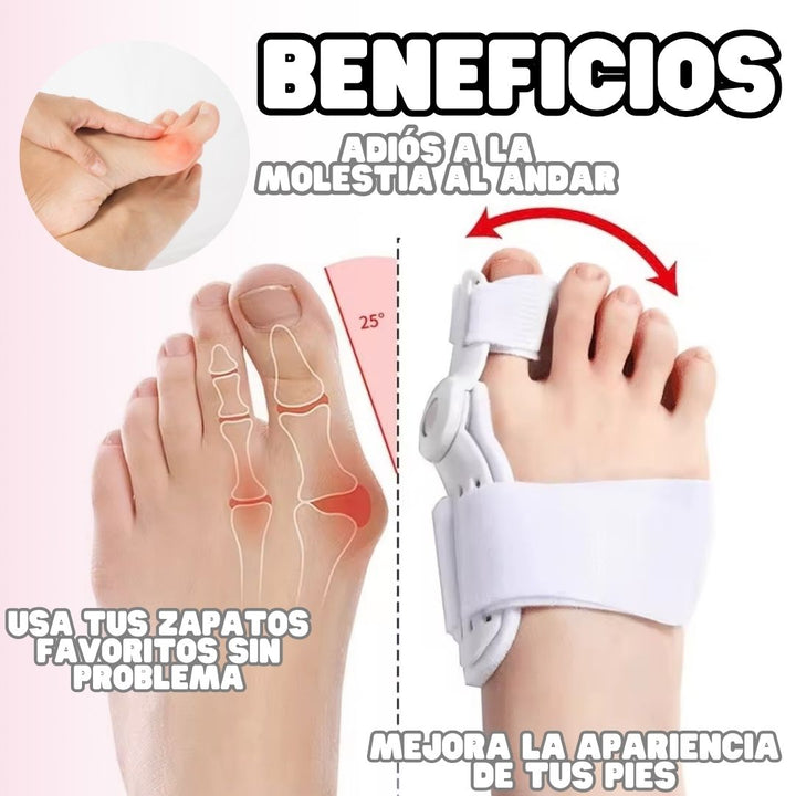 Mejora tu pisada 👟 Férula correctora de juanete X2 + envío gratis