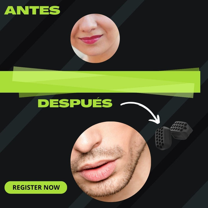 Mandíbula fuerte y atractiva🤩Ejercitadores de mandíbula🏋️‍♂️ (resultados en minutos)+ ENVÍO GRATIS