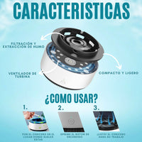 💨Cenicero inteligente que protege tu hogar del olor a tabaco ⭐+ ENVÍO GRATIS