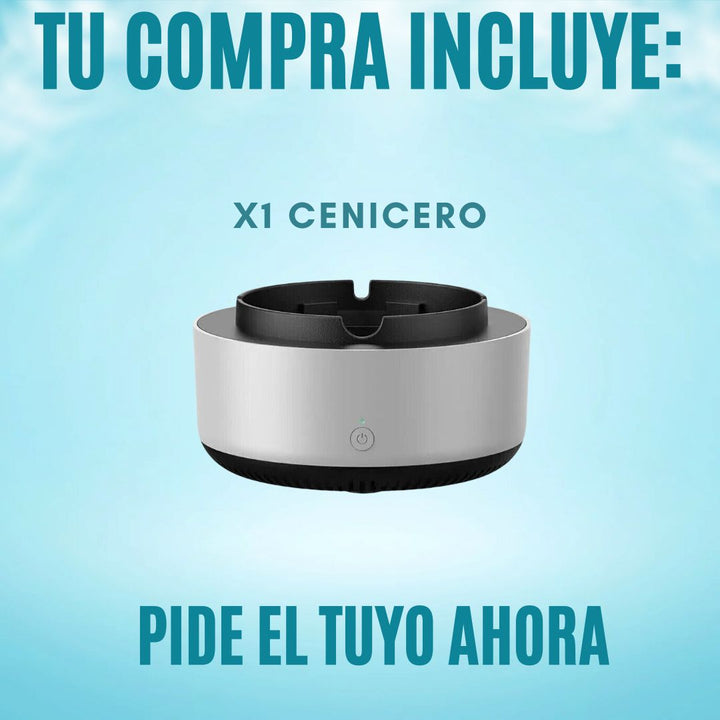 💨Cenicero inteligente que protege tu hogar del olor a tabaco ⭐+ ENVÍO GRATIS