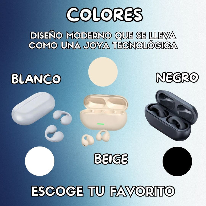 ⭐Super Audífonos inalámbricos EARCUFF + Envío Gratis