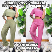 😍Nuevos conjuntos en promo 2x1 (4 prendas) con envío gratis