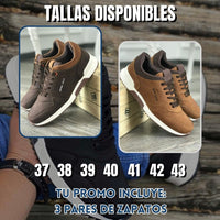 GRAN PROMOCIÓN 3X1 ⭐ZAPATOS PARA HOMBRE👞 + Envío gratis