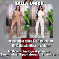 😍Nuevos conjuntos en promo 2x1 (4 prendas) con envío gratis